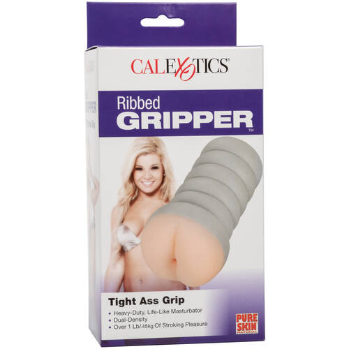 Ribbed Gripper Tight Ass Stroker