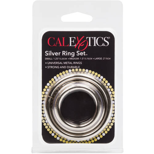 Metal Cock Rings X3
