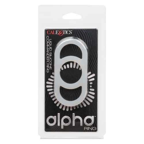 Liquid Silicone Commander Ring Natural