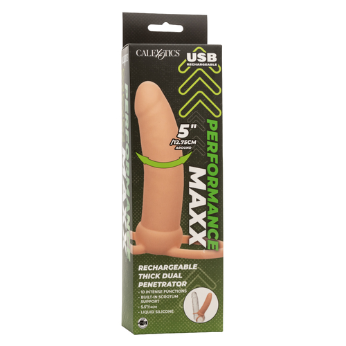 Rechargeable Thick Dual Penetrator Ivory