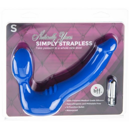 Small Vibrating Strapless Strap On