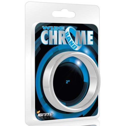 51mm Wide Chrome Cock Ring