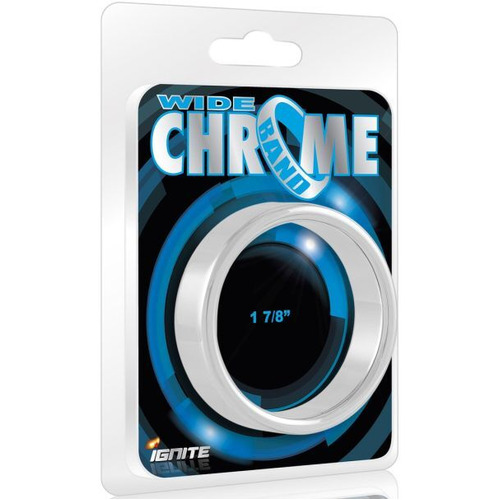 48mm Wide Chrome Cock Ring