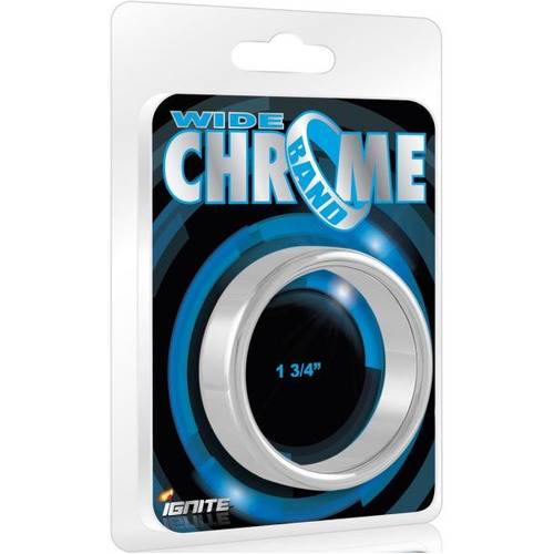 44mm Wide Chrome Cock Ring