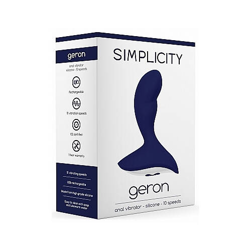 Geron Vibrating Butt Plug