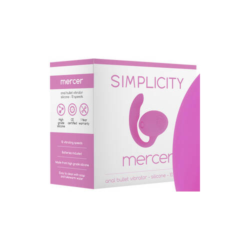 Mercer Vibrating Butt Plug