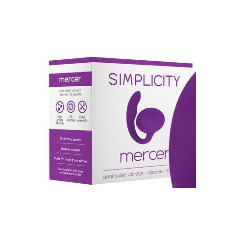 Mercer Vibrating Butt Plug
