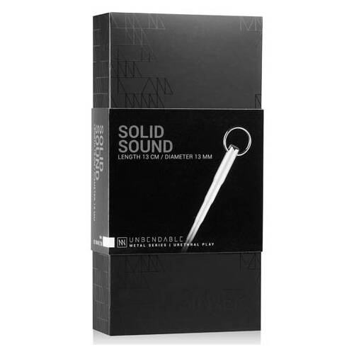 5" Unbendable Solid Sound Metal