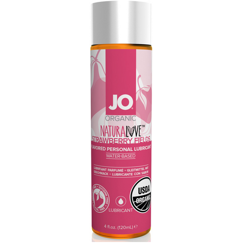 Organic Strawberry Flavoured Lube 120ml