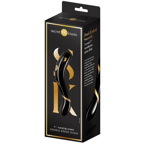 7" Handblown Glass Dildo