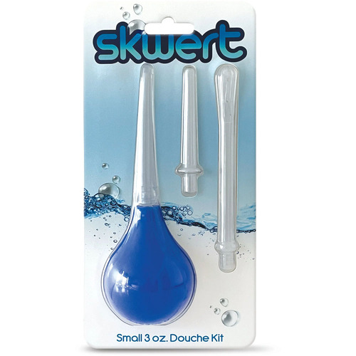 Skwert Small 3 oz Douche Kit Blue 90 ml Unisex Douche Kit