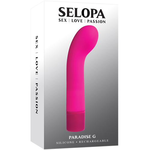 Selopa PARADISE G Pink 12.7 cm USB Rechargeable Vibrator