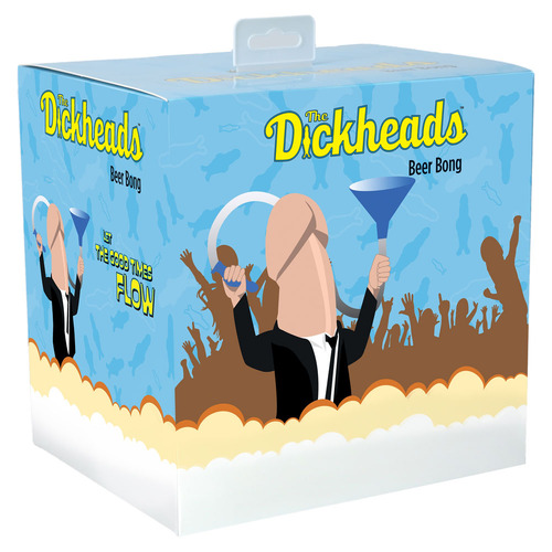 S Line The Dickheads Beer Bong  Novelty Beer Bong