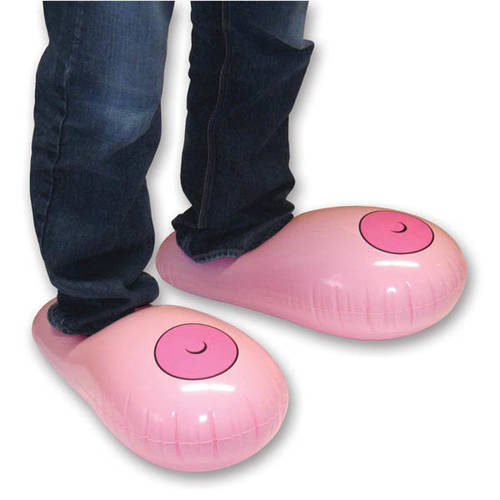 Inflatable Boobies Slippers