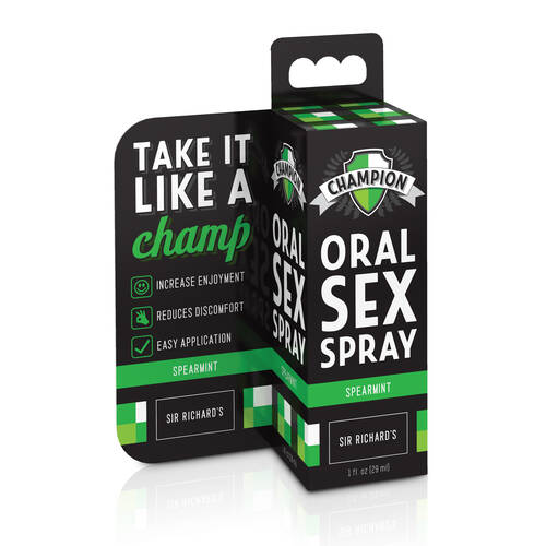Champion Oral Sex Numbing Spray