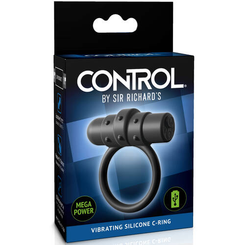 Vibrating Silicone Cock Ring