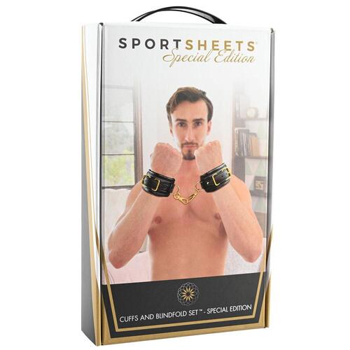 Cuffs And Blindfold Set