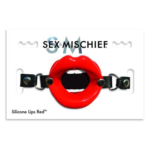 Silicone Lips Red