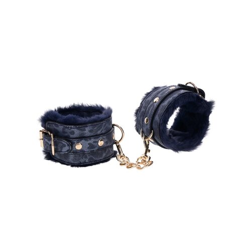 Sex And Mischief Cougar Fur Handcuffs