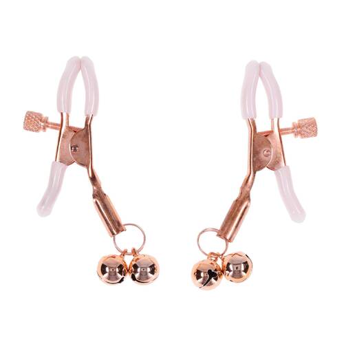 Sex and Mischief Peaches n CreaMe Bell Nipple Clamps