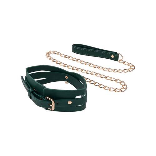 Indica Cutout Collar and Leash