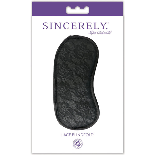 Sincerely Midnight Lace Blindfold