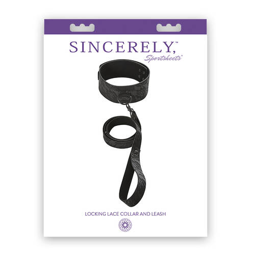 Sincerely Locking Lace Collar and Leash