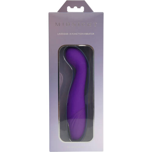 Midnight Lavender 10 function vibrator
