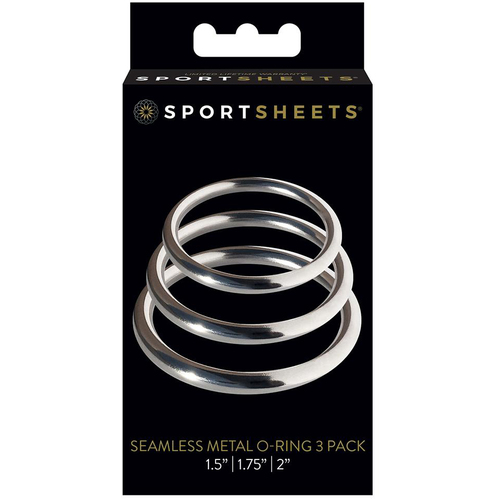 Metal Cock Rings x3