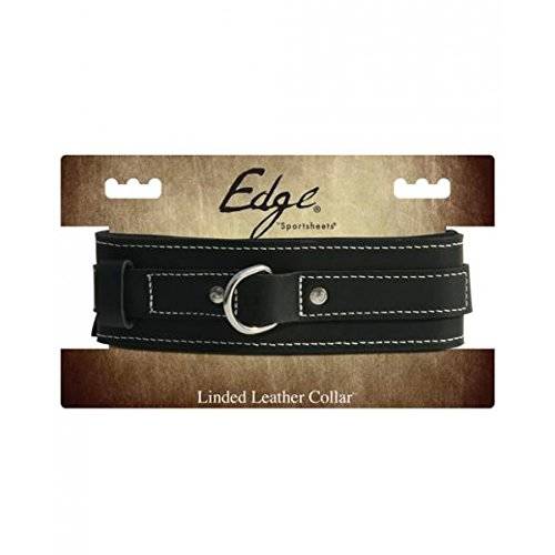 Edge Lined Leather Collar