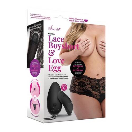 Boyshort Vibrating Panties QS