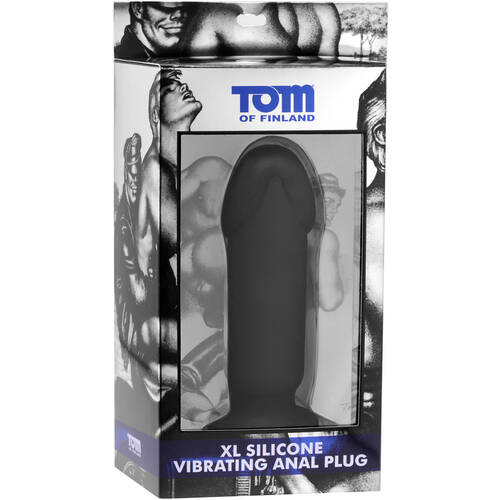6" Extra Large Vibrating Anal Plug
