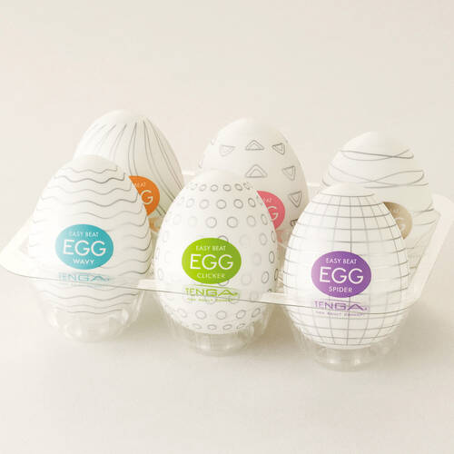 Textured Egg Stroker Pack 1