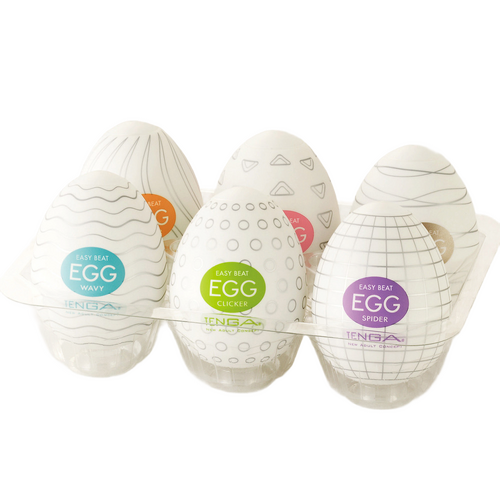 Textured Egg Stroker Pack 1