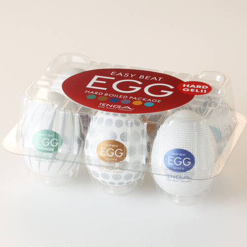 Textured Egg Stroker Pack 2