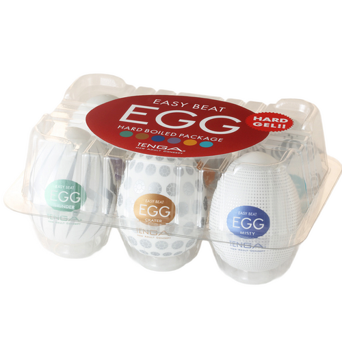 Textured Egg Stroker Pack 2