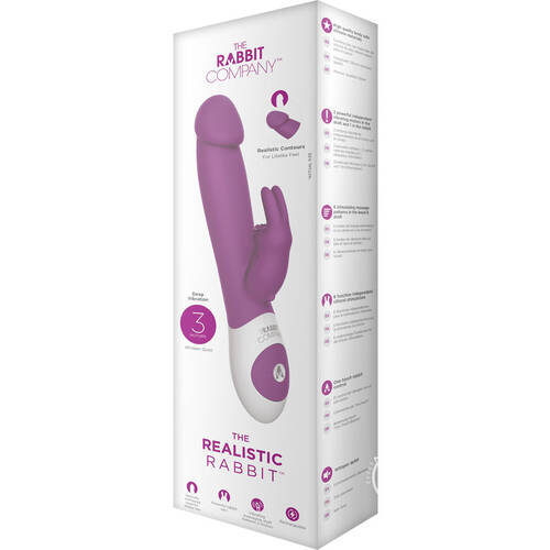 4.5" Realistic Rabbit Vibrator