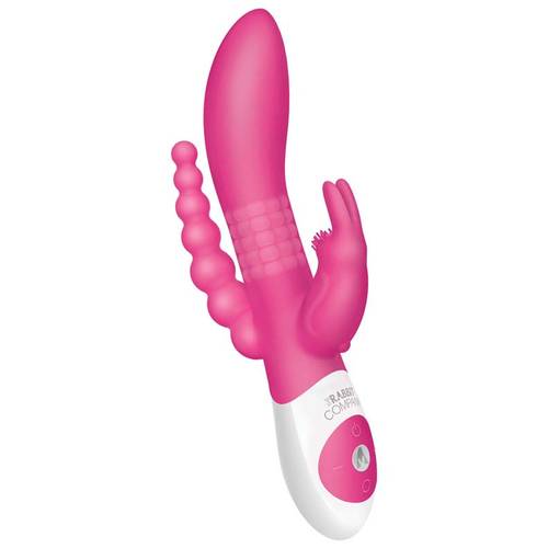 Beaded DP Rabbit Vibrator