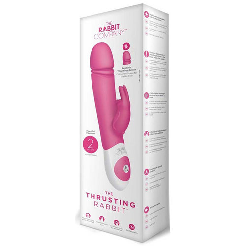 4.5" Thrusting Rabbit Vibrator