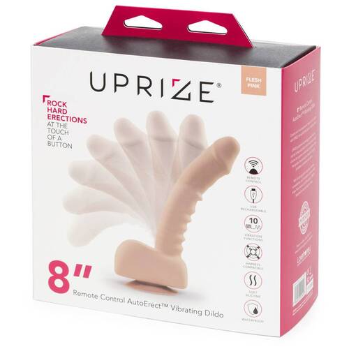 8" Vibrating Cock + Balls