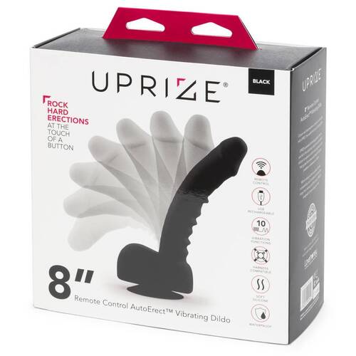 8" Vibrating Cock + Balls