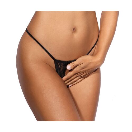 Lace Open Front G-String S