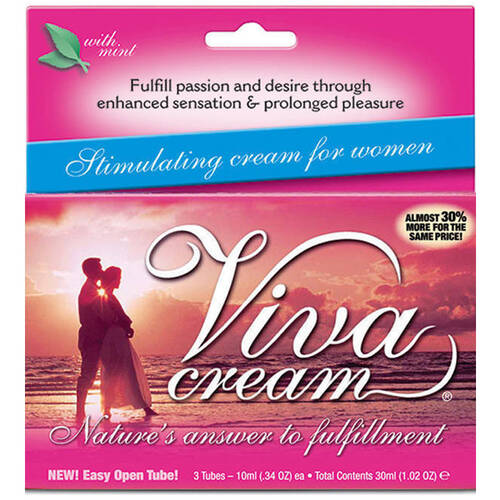 Viva Stimulation Cream x3