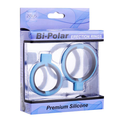 Bi-Polar eStim Cock Ring Set