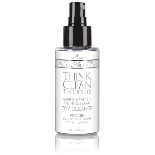Think Clean Thoughts Anti Bacterial Toy Cleaner 2 fl.oz. (59ml) Bottle