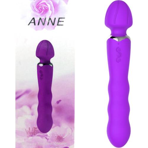 Anne Rechargeable Wand (Purple)