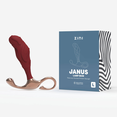 Zini Janus Lamp Iron - Large Red Large Prostate Massager
