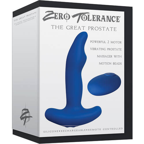 6" Great Blue Prostate Massager