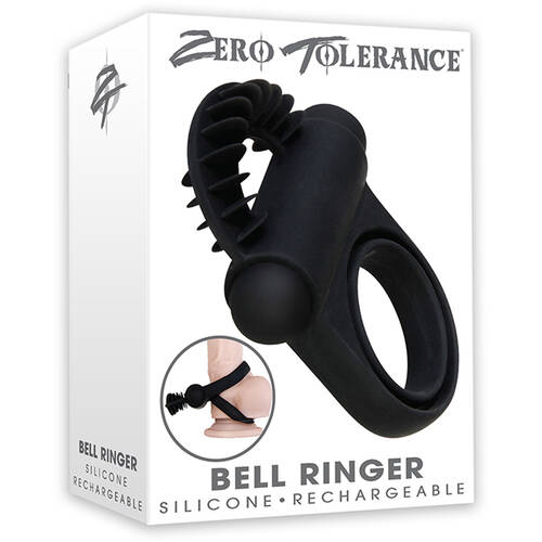 Bell Ringer Vibrating Cock & Ball Ring