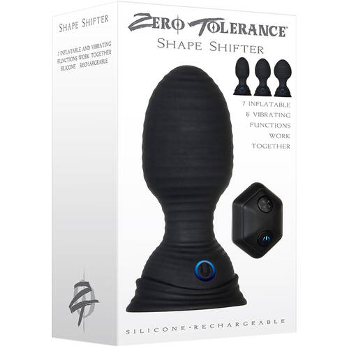 4" Shape Shifter Inflatable Butt Plug